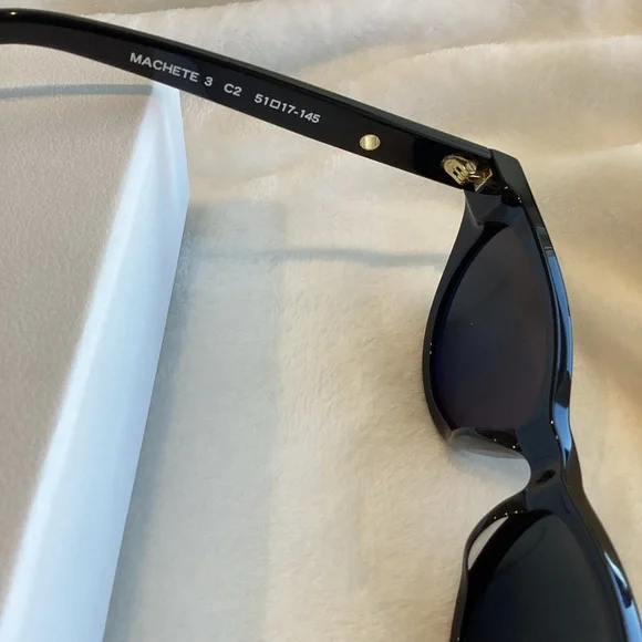 Machete Suzy Sunglasses Black Cat Eye NEW Anthropologie
